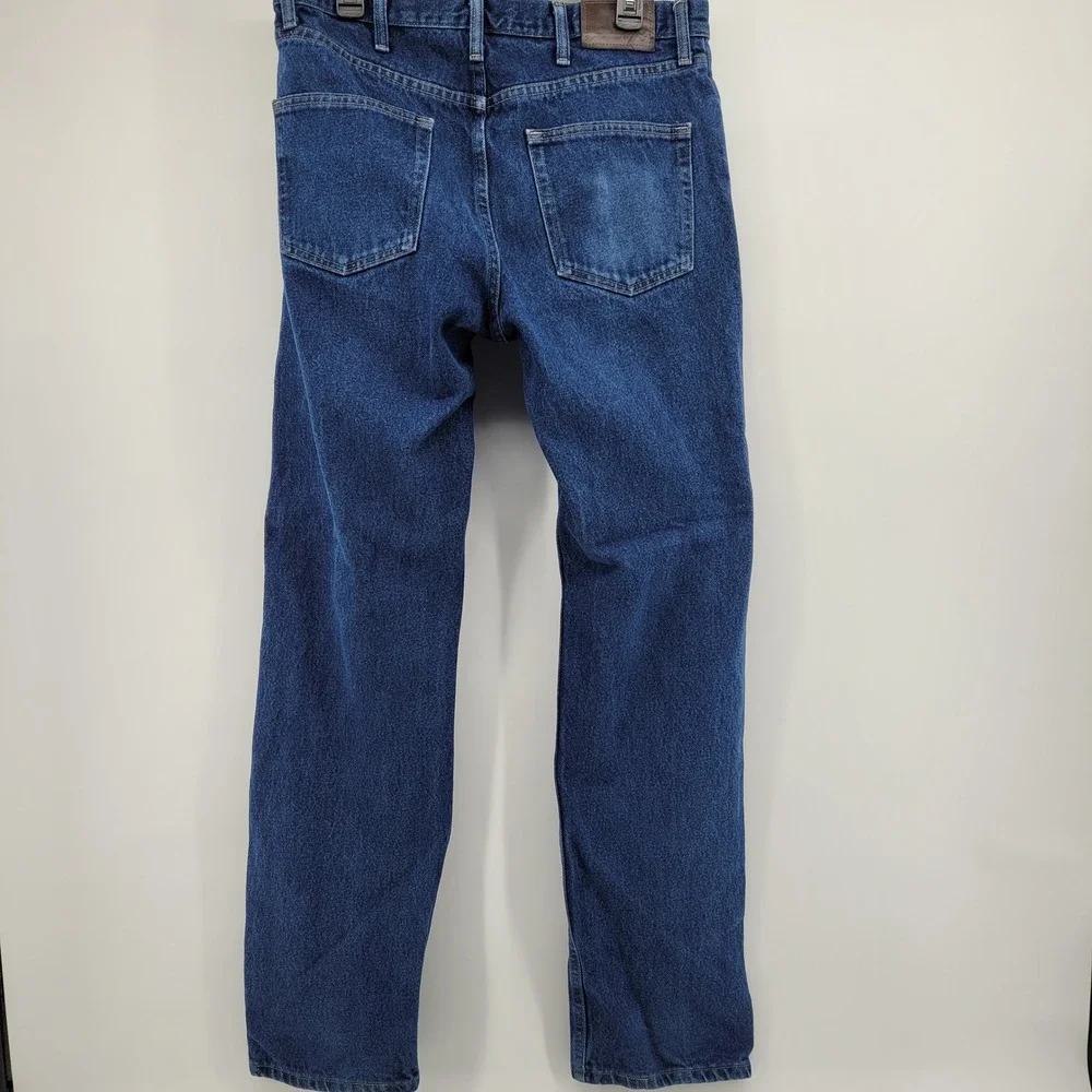 Magellan Outdoors Mens 34x34 Straight Leg Jeans Blue Denim Gorpcore Workwear
